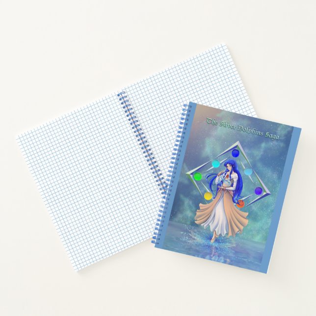 TSDS: Miral Akemi Cover Art Solo Water  Notebook (Inside)