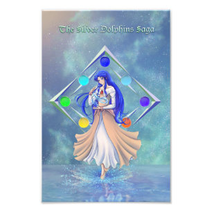 TSDS: Miral Akemi Cover Art Solo Water  Photo Print