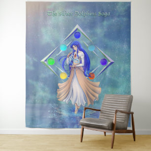 TSDS: Miral Akemi Cover Art Solo Water  Tapestry