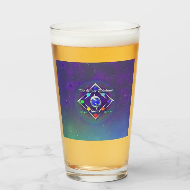 TSDS: Of life and Love Logo Blue and Green   Glass (Front Filled)