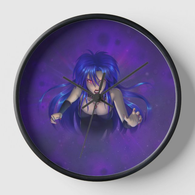 TSDS: Queen Irana Delphi Book Cover Art Clock (Front)