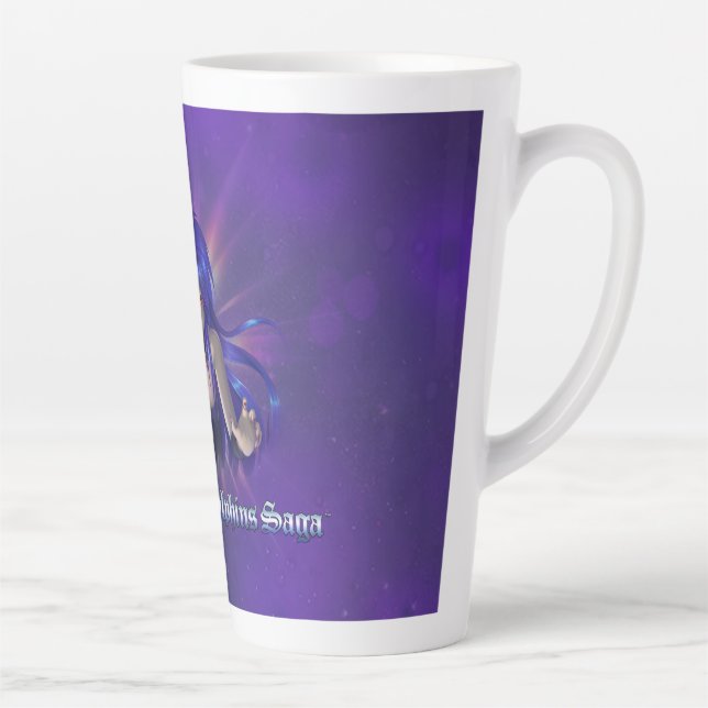 TSDS: Queen Irana Delphi Book Cover Art Latte Mug (Right)