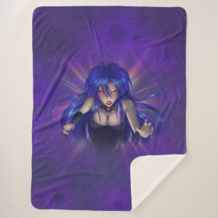 TSDS: Queen Irana Delphi Book Cover Art Sherpa Blanket