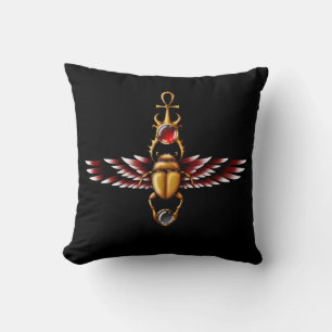 TSDS: Seth's Scarab Coat Graphic  Cushion
