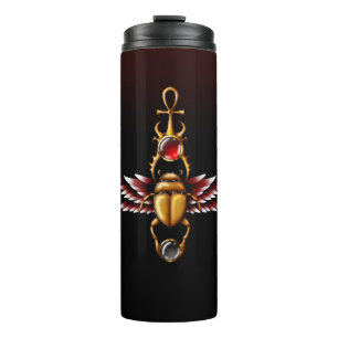 TSDS: Seth's Scarab Coat Graphic  Thermal Tumbler
