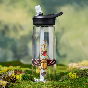 TSDS: Seth's Scarab Coat Graphic Water Bottle