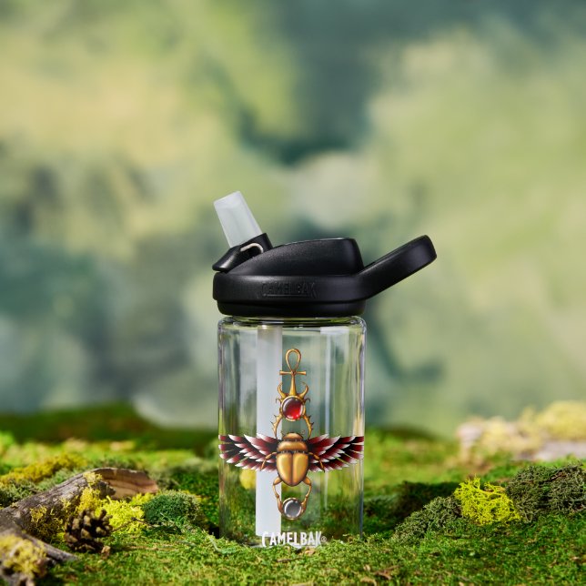 TSDS: Seth's Scarab Coat Graphic  Water Bottle (Outdoor)