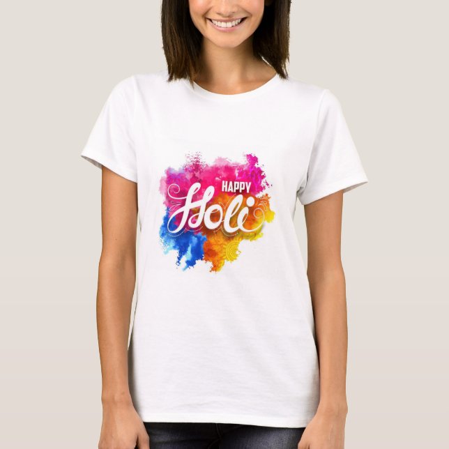 Tshert for Holi T-Shirt (Front)