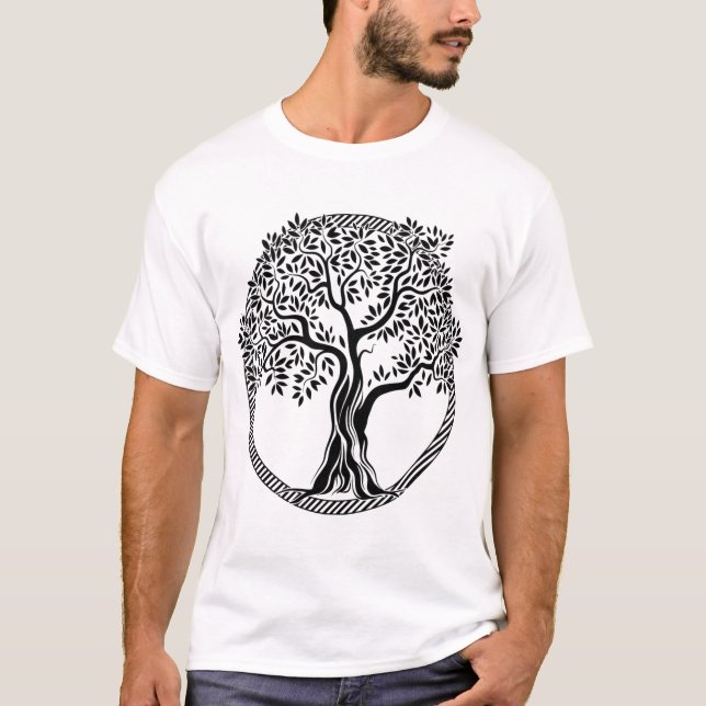 Tshirt Automne Sun et arbres par Schiele Egon (Front)