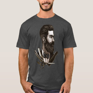 Tshirt barber style