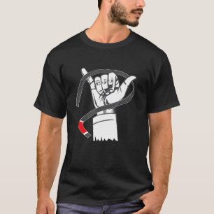 Tshirt - Brazilian Jiu-Jitu Sharka sign with BJJ b