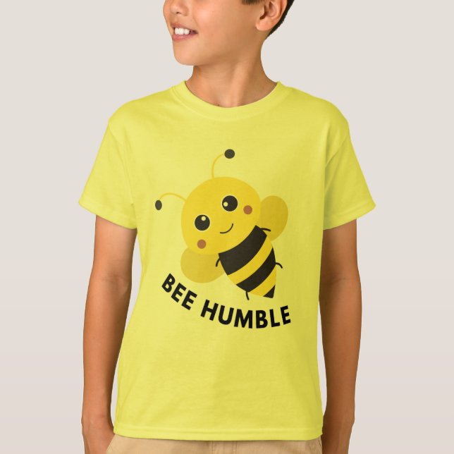 Tshirt for kids bee humble (Front)