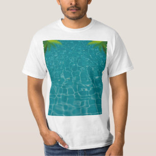 Tshirt for men piscine water