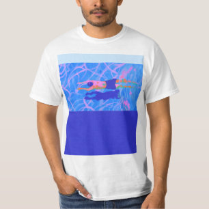 Tshirt for men sommer water piscine 