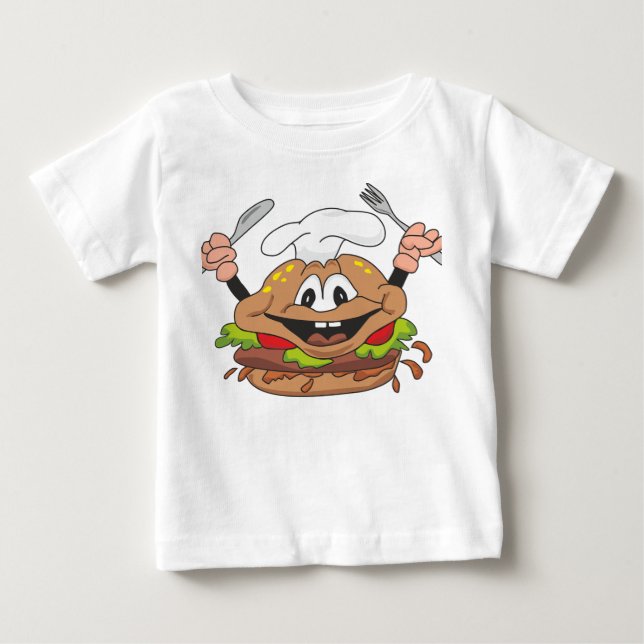 Tshirt funy for baby food (Front)