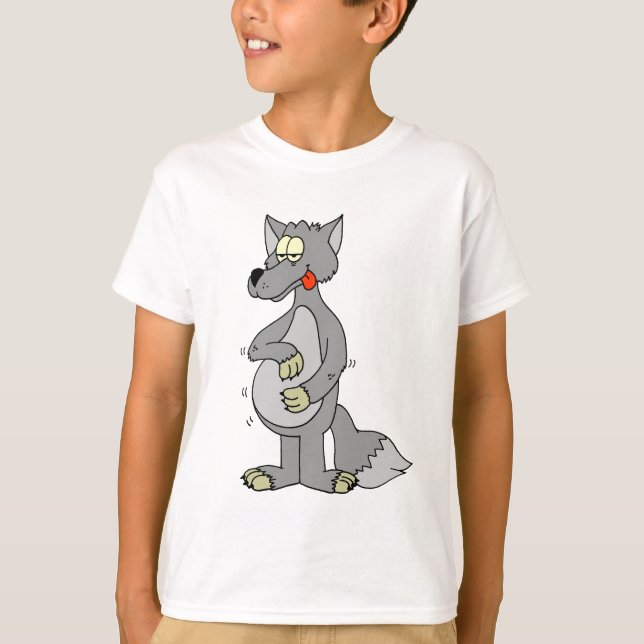 Tshirt: Hungry Wolf T-Shirt (Front)