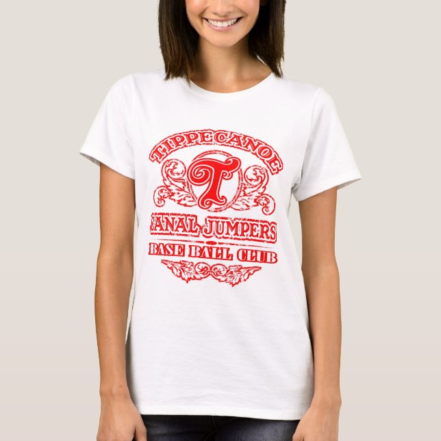 Tshirt (ladies) - Retro Logo (Front)