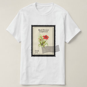 Tshirt postage stamp