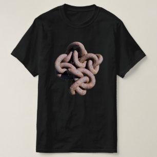 T'Shirt with a Metal Chain Design T-Shirt