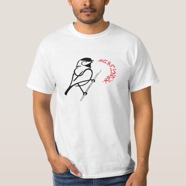 Tsigalili - Cherokee Chickadee shirt (Front)