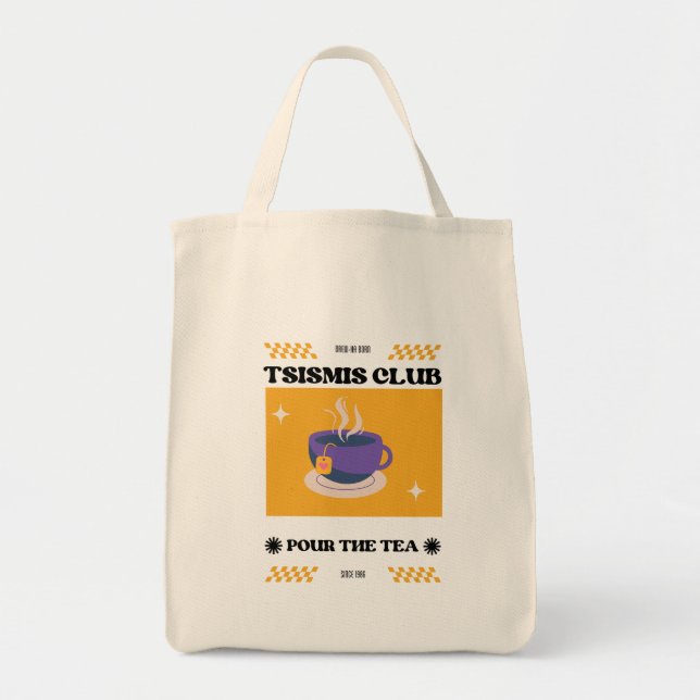 Tsismis Club Grocery Tote (Front)
