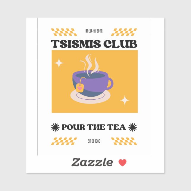 Tsismis Club Vinyl Sticker (Sheet)