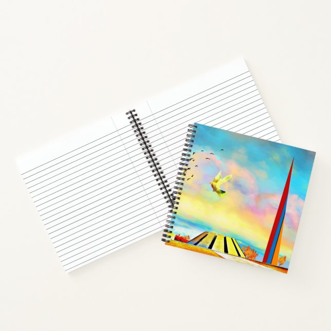 Tsitsernakaberd Memorial complex Spiral Notebook (Inside)