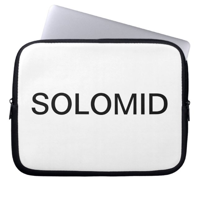 TSM TEAM SOLOMID LAPTOP CASE SLEEVE (Front)