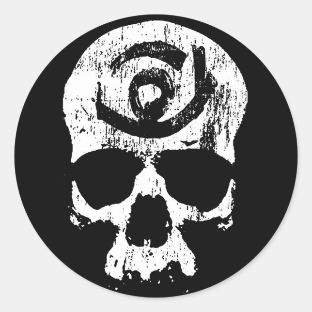 TSOI SKULL Sticker (Front)