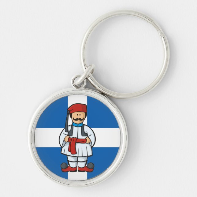 Tsolias Cartoon Key Ring (Front)