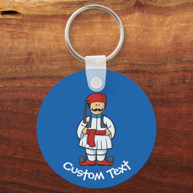 Tsolias Cartoon Keychain (Front)