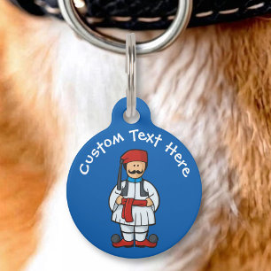 Tsolias Cartoon Pet Tag