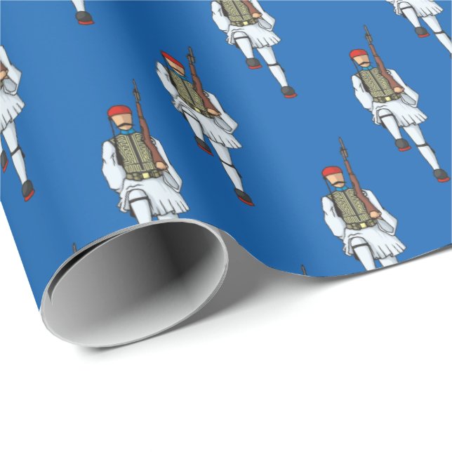 Tsolias Icon Pattern Wrapping Paper (Roll Corner)
