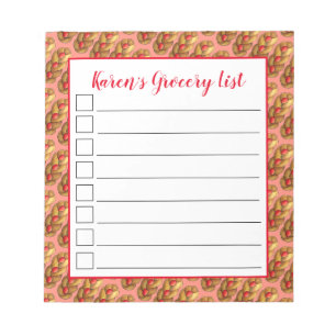 Tsoureki Greek Armenian Holiday Easter Bread Food Notepad