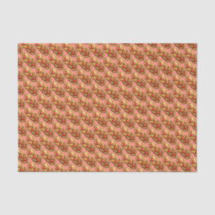 Tsoureki Greek Armenian Holiday Easter Bread Food Tissue Paper