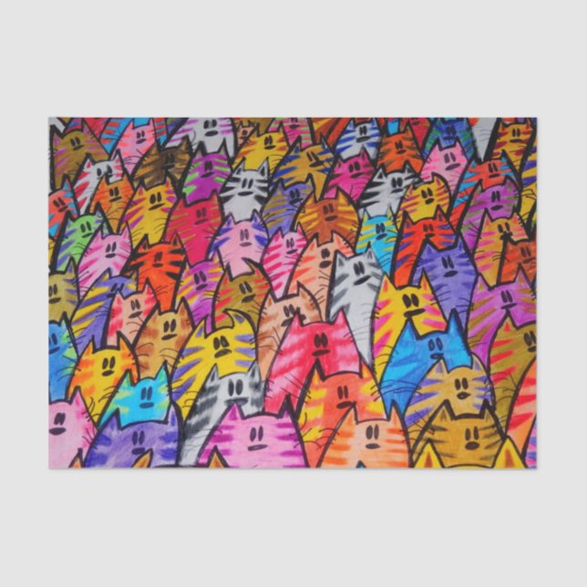 TSP - 0091 - CATS - Tissue Paper (Front)