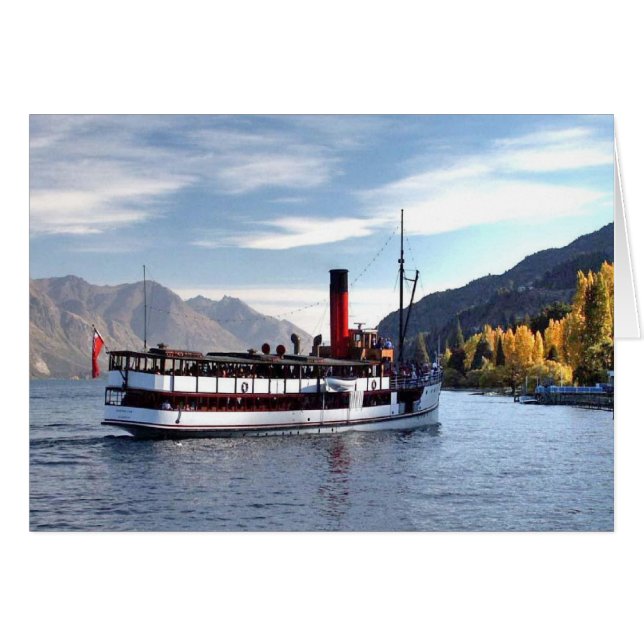TSS Earnslaw steamship 1912 (Front Horizontal)