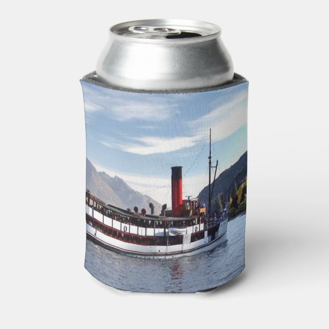 TSS Earnslaw steamship 1912 Can Cooler (Can Back)