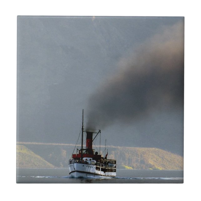TSS Earnslaw steamship 1912 Tile (Front)