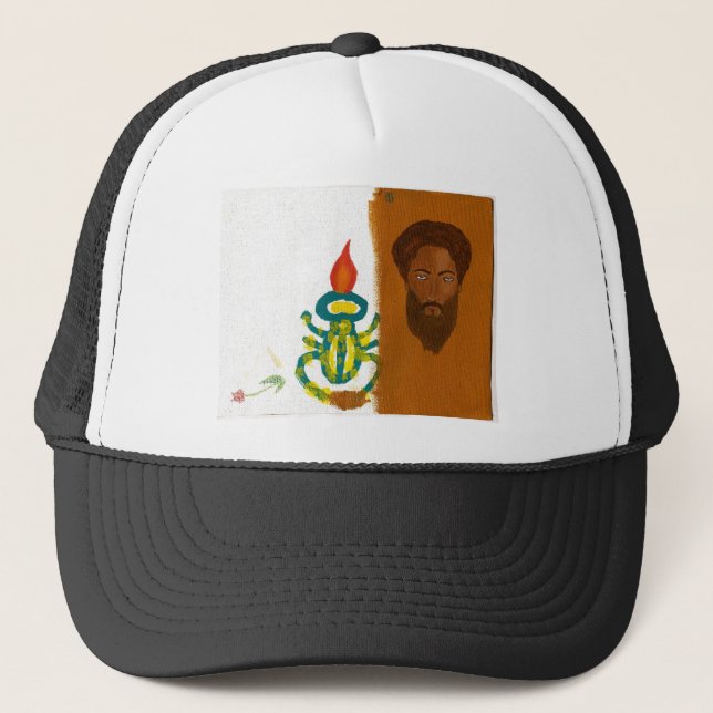 TST /FLO ART TRUCKER HAT (Front)