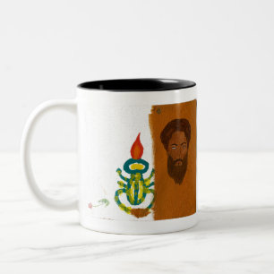 TST /FLO ART Two-Tone COFFEE MUG