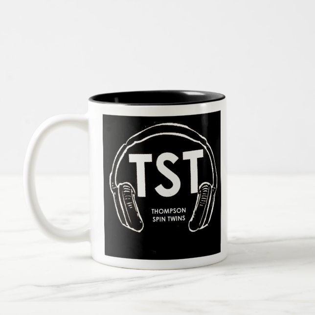 TST MERCH Two-Tone COFFEE MUG (Left)