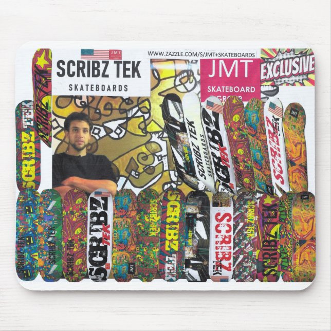 TST /SCRIBZ MOUSE MAT (Front)