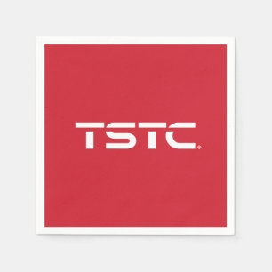 TSTC Block Logo Napkin