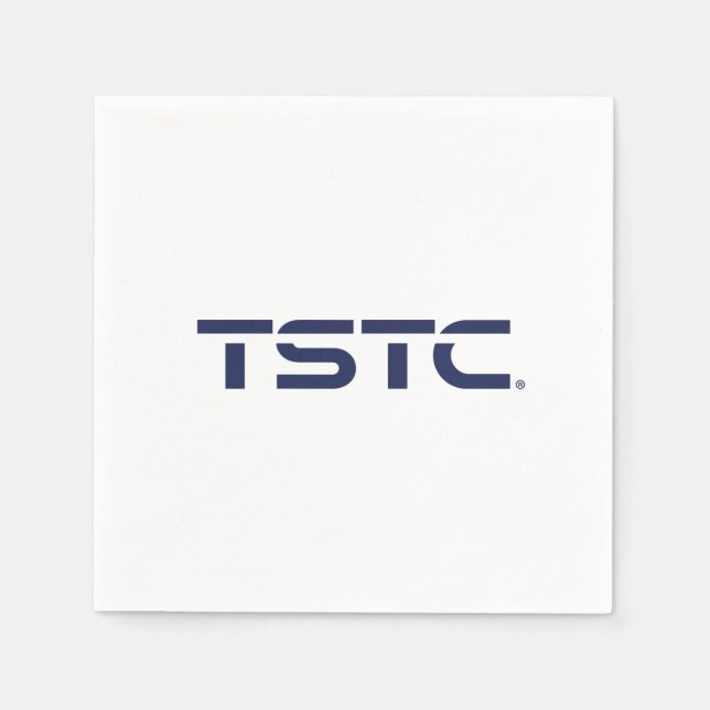TSTC Block Logo Napkin (Front)