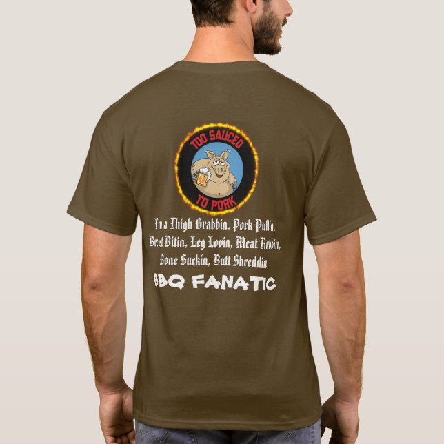 TSTP BBQ Fanatic Tshirt (Back)