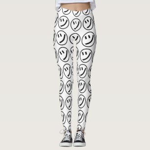 ㋡ Tsu Kana Katakana Smiling Emoji / Emoticon Leggings