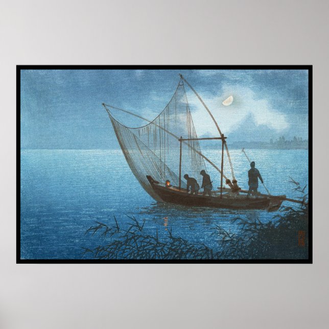 Tsuchiy Koitsu Morigasaki Coast Poster (Front)