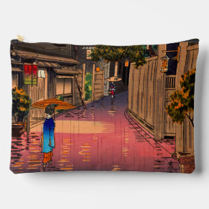 Tsuchiya Koitsu - Evening at Ushigome Accessory Pouch