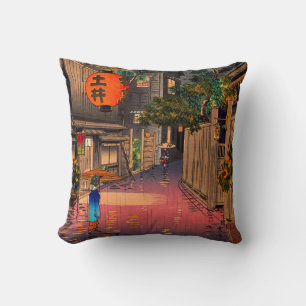 Tsuchiya Koitsu - Evening at Ushigome Cushion